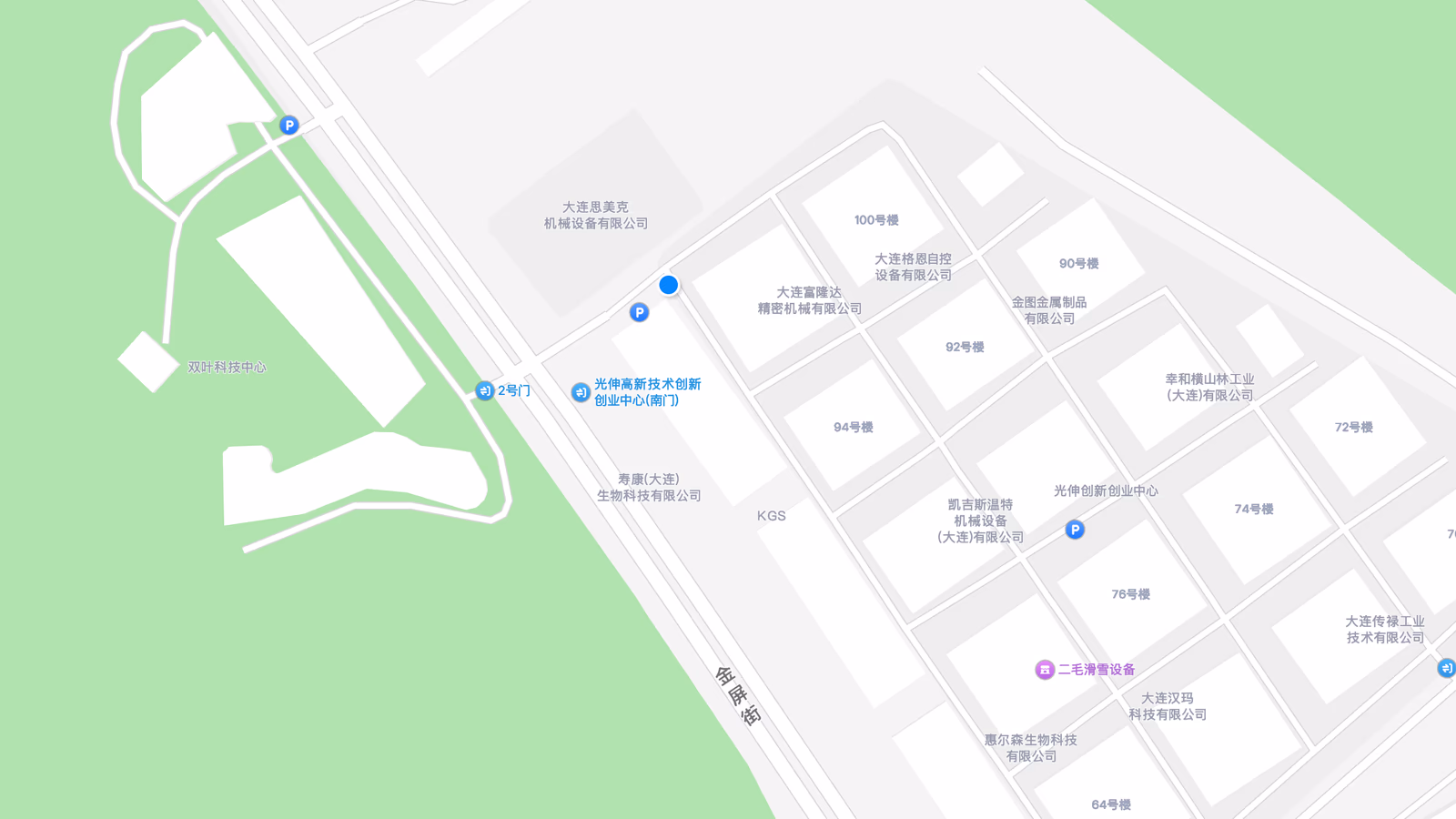 工厂位置